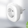Miniatyrbilde 5 av 5: Zigbee Plug Veggkontakt Eu 16a Smart Adapter Strømovervåking Fjern Stemmestyring For Tuya Eu Plugg