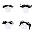 Miniatyrbillede 3 af 3: Hipsterkid Mustachifier Sutte, BPA-fri