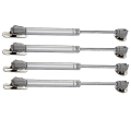 Pikkukuva 1 / 3: 4 kpl 100N hydraulisia avoimia kaasujousia kaappeihin ja kaappioviin