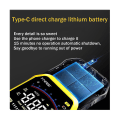 Miniatyrbilde 5 av 5: S1 Smart Digital Multimeter 9999 Tellinger AC Motstand Kondensator Diode NCV Hz Live Wire Display Te