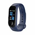 Miniatyrbillede 1 af 3: Digitalt ur Smart Band Blodtryksmåler Skridttæller Armbånd Vandtæt Fitness Tracker Til Ios Android