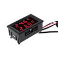 Miniatyrbillede 4 af 5: Digitalt termometer med dobbelt display, temperaturføler og tester med 2 vandtætte metalprober