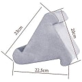 Miniatyrbillede 5 af 5: Tablet Stand Pude Pude Stativ Bogbakke Multi Vinkel Blød Seng Pudeholder