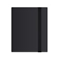 Miniatyrbillede 1 af 3: Bestsalecard Opbevaringsbog Kortalbum Mappe, 9 Slots, 360 Side Loading Pocket Mappe Black Nine squares