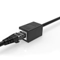 Miniatyrbillede 5 af 5: 2 stk. RJ45 koblingsudvidelse, Ethernet-forlængerkabeladapter, 8P8C netværkskoblingsadapter, Ethernet-kabelforlængeradapter hun til hun