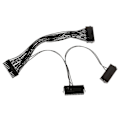 Miniatyrbillede 3 af 5: 24-pins 20+4-pins Dobbelt PSU ATX Strømforsyningsadapterkabel til Synkron Start Mining