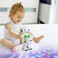 Miniatyrbillede 5 af 5: Automatisk elektrisk danselegetøjsrobot LED-lys musikdansrobot atmosfærelys gave