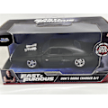 Miniatyrbillede 3 af 5: Fast and Furious Doms Dodge Charger R/T Mat Sort 1:32 Skala Jada 253202000 97214