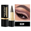 Miniatyrbillede 1 af 2: Vandtæt Eyeliner Eyeliner Mat Hurtigtørrende Eyeliner Single-head Sort Solid