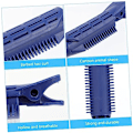 Miniatyrbillede 2 af 4: 6 stk. Roller Lazy Curler Koreanske Hårklemmer Hårstyling Værktøjer Elektrisk Dark blue fluffy clip *6