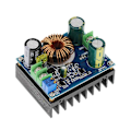Miniatyrbild 3 av 5: 600W DC-DC Justerbar Step-up 12-80V Strömförsörjningsmodul Stor Strömstyrka