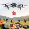 Miniatyrbild 5 av 5: Luftsläppsystem för 3 drönare fiskebete bröllop förslag leverans dispenser kastare Quadcopter Acce