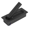 Miniatyrbilde 3 av 5: Rom LED-lampe Hodegjer Vegglampe Sconce Seng Side Leselys Innfelt Automatisk Bryter Vegg, bl