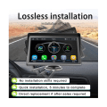 Miniatyrbild 3 av 5: Bärbar Dash Mount Carplay Display 7In Touch Screen, GPS Navigatin,Bluetooth Bilstereo Radio, Backup Kamera, FM Radio