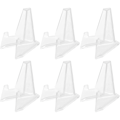 Miniatyrbillede 1 af 2: 6 stk. gennemsigtige badge-displaystativer - stabile badge-displayholdere