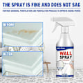 Miniatyrbild 2 av 5: Mångsidig väggreparationsfärg Väggsprayfärg Skydd Vattenbaserad färg Graffitirenovering Fläckreparationsfärg Självspray (60 ml)