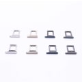 Miniatyrbillede 5 af 5: Dual SIM-kortskuffe kompatibel med iPhone 12 Pro 6,1 tommer / 12 Pro Max 6,7 tommer sort med 2 udkastningsværktøjer (dobbelt version, sort)