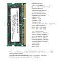 Miniatyrbillede 4 af 5: Ddr3 2gb bærbar hukommelse Ram 2rx8 Pc3-8500s 1066mhz 204pin 1.5v Notebook Ram