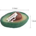 Miniatyrbilde 2 av 5: Avokado-formet duftlys, fruktaroma soya voks dekorativt lys for bord P avocado