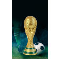 Pikkukuva 4 / 4: 2022 FIFA World Cup Qatar -jäljennöstrophee 8.2 - Omista keräilyversio maailman jalkapallon suurimmasta palkinnosta