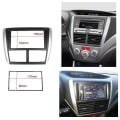 Miniatyrbilde 3 av 5: Dobbel Din Bilradio Fascia For Forester 2008-2012 Impreza 2007-2012 Radio Stereo Dash Installasjon