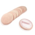Miniatyrbilde 1 av 5: 10 stk pudderpuff bomull kosmetisk pudder sminkepuff pads sminke med skin color *10