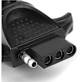 Miniatyrbillede 4 af 5: Trailer Adapter Stik, Trailer Adapter 7 Pin Rund Til 4 Pin Flad Vandtæt Us Stik Til Rv Trailers(1stk,sort)