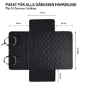 Miniatyrbillede 2 af 5: Bilbagagerumsbeskytter til hunde med universel sidebeskyttelse Heavy Duty hundemåtte, 185 x 103 cm bagagerumsdækken til alle biler