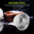 Miniatyrbilde 4 av 5: 10 stk Puddingkopp Mini Sjokoladekake Cookie Puddingform Rund Non-stick Egg Tart Form Baking