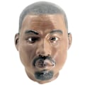 Miniatyrbillede 2 af 5: Realistisk sort mandlig maske Kanye Gold Digger Latex Rapper