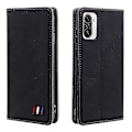 Miniatyrbillede 1 af 5: Xiaomi Mi 11i Etui Magnetisk Lukning Pung Bog Flip Folio Stativ Vis Læder Cover Stødsikkert - Sort