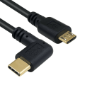 Pikkukuva 2 / 3: 25cm Data Adapter Type C To Mini Micro 5 Pin USB-kaapeli OTG-muunnin High Speed