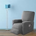 Miniatyrbild 3 av 5: Elastiskt Recliner-sofföverdrag, Sofföverdrag Halkskydd Tvättbart H