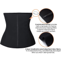 Miniatyrbillede 4 af 5: Latex Taljetræner Korsetter Lynlås Underbust Sport Girdle Timeglas Kropsshaper til Kvinder XL