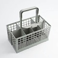 Miniatyrbilde 4 av 4: Universal oppvaskmaskin bestikkurv bærbar for sølvtøy