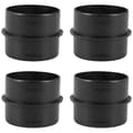 4x 60mm Bilvarmer Kanalrør Sammenføjning Luft Parkeringsvarmer Slange Rør Forbindelse Til
