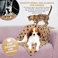 Miniatyrbillede 3 af 4: Kæledyrs Tæppe 3-pak Hunde- og Kattæppe Vaskbart Tæppe