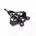 Miniatyrbillede 1 af 4: Sort Uk Jet Pro Thunder Rc Fighter Legetøj Med 2.4 Ghz Fjernbetjening