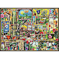 Miniatyrbild 4 av 5: Ravensburger The Wonderful World of Colin Thompson No.1 Pussel (4 x 500 bitar)