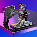 Miniatyrbild 3 av 4: Spelkontroll Hjälp Gamepad Plast ihålig Joystick
