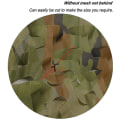 Miniatyrbillede 2 af 5: Camouflage Net Camouflage Net Woodland Army Camouflage Net F