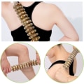 Miniatyrbillede 6 af 7: Træmassager håndholdt rulle, fascia triggerpunkt rulle, kropspleje massager, muskel- og maveaflastningsværktøj -12 roterende ruller