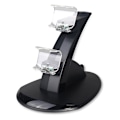 Miniatyrbild 3 av 5: Oivo USB Dubbel Handkontroll Laddare för PS4 Gamepad Laddningsstation Dock Controller Strömförsörjningsstativ för Sony Playstation 4 Slim