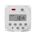 Miniatyrbild 4 av 5: 1 sekunds intervall 12v digital LCD timer switch 7 veckoprogrammerbar tidsreläprogrammerare Cn101s