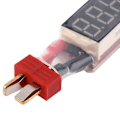 Miniatyrbillede 5 af 5: 2s-6s Lithium Batteri Stik Til Usb Oplader Konverter Med Vol