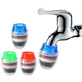 Miniatyrbillede 4 af 4: Køkkenhane Vandhane Vandfilter 5 Lags Filter Aktivt Kulfilter (3stk)
