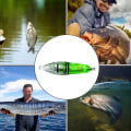 Miniatyrbillede 1 af 3: Fiske lokke lys LED undervands fiskeri lys blinkende madding lampe til at tiltrække fiskgrøn2stk