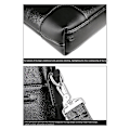 Miniatyrbild 5 av 5: Lingzhidaishu Märkesaffärsväska Herrportfölj Högkvalitativt Läder Herr Laptopväska Messenger Bag Me
