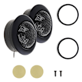 Pikkukuva 2 / 5: 2 kpl musta 800w -120 auton torvi dome diskantti audio kaiutin autostereo diskanttikaiutin