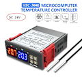 Miniatyrbillede 1 af 3: Stc-3008 Dobbelt LED Digital Display Temperaturregulator Temperatur